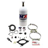 Nitrous Express 11-17 Ford Mustang GT Coyote 5.0L Mainline EFI Nitrous Plate Kit w/10lb Bottle thumbnail 2