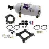 Nitrous Express 4150 Assassin Plate Pro Power Nitrous Kit (100-500HP) w/10lb Bottle thumbnail 4