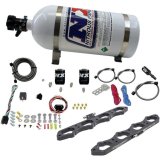 Nitrous Express Ford Coyote 5.0L V8 Nitrous Wet Port Plate Kit w/10lb Bottle thumbnail 4