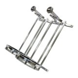 Nitrous Express Stand up Dual Billet Bottle Bracket for 10lb Bottle (Flat Mount) thumbnail 1