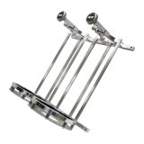 Nitrous Express Stand up Dual Billet Bottle Bracket for 10lb Bottle (Flat Mount) thumbnail 2