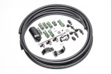 Radium Engineering Late Nissan Fuel Hanger Plumbing Kit Stainless Filter thumbnail 3