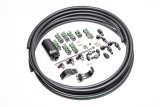 Radium Engineering Late Nissan Fuel Hanger Plumbing Kit Stainless Filter thumbnail 2