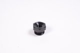Radium Engineering 8AN ORB to 1/8NPT Female Adapter Fitting - Blk Anodized thumbnail 2