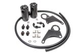 Radium Engineering Mitsubishi Evo 8-9 Dual Catch Can Kit Fluid Lock thumbnail 1