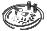 Radium Engineering Dual Catch Can Kit 08-16 Mitsubishi Evo Fluid Lock thumbnail 2