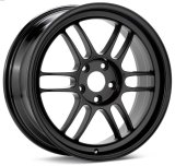 Enkei RPF1 17x8 5x114.3 35mm Offset 76mm Bore Matte Black Wheel Evo 8/9 thumbnail 1