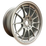 Enkei NT03+M 18x9.5 5x108 40mm Offset 72.6mm Bore F1 Silver Wheel (MIN ORDER QTY 40) thumbnail 2
