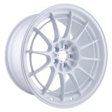 Enkei NT03+M 18x9.5 5x114.3 40mm Offset 72.6mm Bore Vanquish White Wheel (MOQ of 40) thumbnail 1