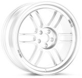 Enkei RPF1 17x9 5x114.3 22mm Offset 73mm Bore Vanquish White Wheel thumbnail 2