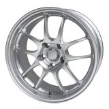 Enkei PF01 17x8 5x114.3 45mm Offset Silver Wheel 06-10 Civic Si thumbnail 1