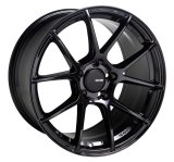 Enkei TS-V 18x9.5 5x114.3 38mm Offset 72.6mm Bore Gloss Black Wheel thumbnail 1