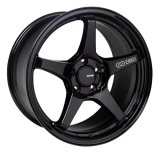 Enkei TS-5 18x9.5 5x114.3 38mm Offset 72.6mm Bore Gloss Black thumbnail 3