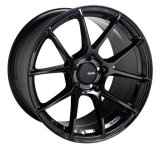Enkei TS-V 18x8.5 5x114.3 45mm Offset 72.6mm Bore Gloss Black Wheel thumbnail 3