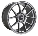 Enkei TS-V 18x8.5 5x108 40mm Offset 72.6mm Bore Storm Grey Wheel thumbnail 1