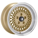 Enkei92 Classic Line 15x7 38mm Offset 4x100 Bolt Pattern Gold Wheel thumbnail 5