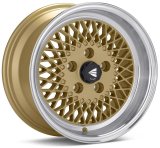 Enkei92 Classic Line 15x7 38mm Offset 4x100 Bolt Pattern Silver Wheel thumbnail 3