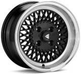 Enkei92 Classic Line 15x8 25mm Offset 4x100 Bolt Pattern Black Wheel thumbnail 1