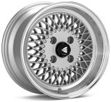 Enkei92 Classic Line 15x8 25mm Offset 4x100 Bolt Pattern Silver Wheel thumbnail 1