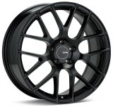 Enkei Raijin 18x8.5 45mm Offset 5x100 Bolt Pattern 72.6 Bore Diameter Black Wheel thumbnail 1