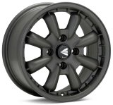 Enkei Compe 16x8 0mm Offset 4x114.3 Bolt Pattern 72.6mm Bore Dia Matte Gunmetal Wheel thumbnail 3