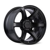 Enkei T6R 18x8.5 38mm Offset 5x114.3 Bolt Pattern 72.6 Bore Gloss Black Wheel thumbnail 1