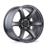 Enkei T6R 18x8.5 38mm Offset 5x114.3 Bolt Pattern 72.6 Bore Gloss Gunmetal Wheel thumbnail 1