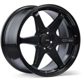 Enkei T6R 18x8 40mm Offset 5x114.3 Bolt Pattern 72.6 Bore Gloss Black Wheel thumbnail 3