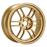 Enkei RPF1 18x8.5 5x114.3 40mm Offset 73mm Bore Gold Wheel G35/350z thumbnail 1