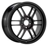Enkei RPF1 17x8 5x100 45mm Offset 73mm Bore Matte Black Wheel 02-10 WRX & 04 STI thumbnail 2