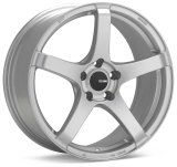 Enkei KOJIN 18x8 35mm Inset 5x112 Bolt Pattern 72.6mm Bore Dia Matte Silver Wheel thumbnail 1