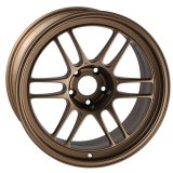 Enkei RPF1 17x8 5x100 45mm Offset 73mm Bore Matte Bronze Wheel 02-10 WRX & 04 STI thumbnail 1