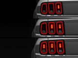 Raxiom 05-09 Ford Mustang Gen5 Tail Lights- Black Housing (Smoked Lens) thumbnail 1