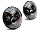Raxiom 97-18 Jeep Wrangler TJ/JK Axial Series LED Daymaker Headlights- Black Housing (Clear Lens) thumbnail 2