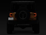 Raxiom 07-18 Jeep Wrangler JK Axial Series LED Halo Tail Lights- Black Housing (Dark Smoked Lens) thumbnail 3