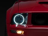 Raxiom 05-09 Ford Mustang GT V6 Axial Series CCFL Halo Projector Headlight- Blk Housing (Smkd Lens) thumbnail 1