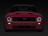 Raxiom 05-09 Ford Mustang GT V6 Axial Series CCFL Halo Projector Headlight- Blk Housing (Smkd Lens) thumbnail 5