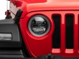 Raxiom 18-22 Jeep Wrangler JL/JT Axial Series LED Headlights- Black Housing (Clear Lens) thumbnail 2