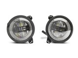Raxiom 18-22 Jeep Wrangler JL/JT Axial Series LED Headlights- Black Housing (Clear Lens) thumbnail 9