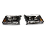 Raxiom 09-18 RAM 1500 LED Projector Headlights w/ Switchback Turn Signals- Blk Housing (Clear Lens) thumbnail 3