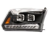 Raxiom 09-18 RAM 1500 LED Projector Headlights w/ Switchback Turn Signals- Blk Housing (Clear Lens) thumbnail 9