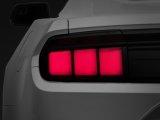 Raxiom 15-22 Ford Mustang Profile LED Tail Lights - Gloss Black Housing (Smoked Lens) thumbnail 1