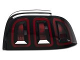 Raxiom 96-98 Ford Mustang Icon LED Tail Lights- Black Housing (Smoked Lens) thumbnail 2