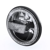 Raxiom 97-18 Jeep Wrangler TJ/JK 7-Inch LED Headlights w/ Halos- Black Housing (Clear Lens) thumbnail 4