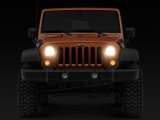 Raxiom 07-18 Jeep Wrangler JK LED Halo Headlights- Chrome Housing (Clear Lens) thumbnail 4