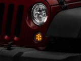 Raxiom 07-18 Jeep Wrangler JK Axial Series LED Amber Turn Signals (Smoked) thumbnail 4