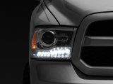 Raxiom 09-18 Dodge RAM 1500 LED Halo Headlights w/ Switchback Turn Signals- Chrome Hsng (Clear Lens) thumbnail 5