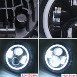 Raxiom 97-18 Jeep Wrangler TJ/JK Axial 7-Inch LED Headlights w/RGB Halo- Black Housing (Clear Lens) thumbnail 2