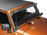 Raxiom 07-18 Jeep Wrangler JK 50-Inch LED Light Bar Windshield Mount w/ Auxiliary Bracket thumbnail 4