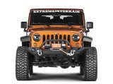 Raxiom 07-18 Jeep Wrangler JK 50-Inch LED Light Bar Windshield Mount w/ Auxiliary Bracket thumbnail 7